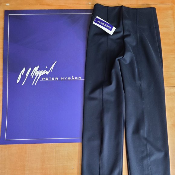 NYGARD SLIMS - Luxe E4 Slim Straight Pant (3L1SV1A4) - Black - Picture 2 of 9